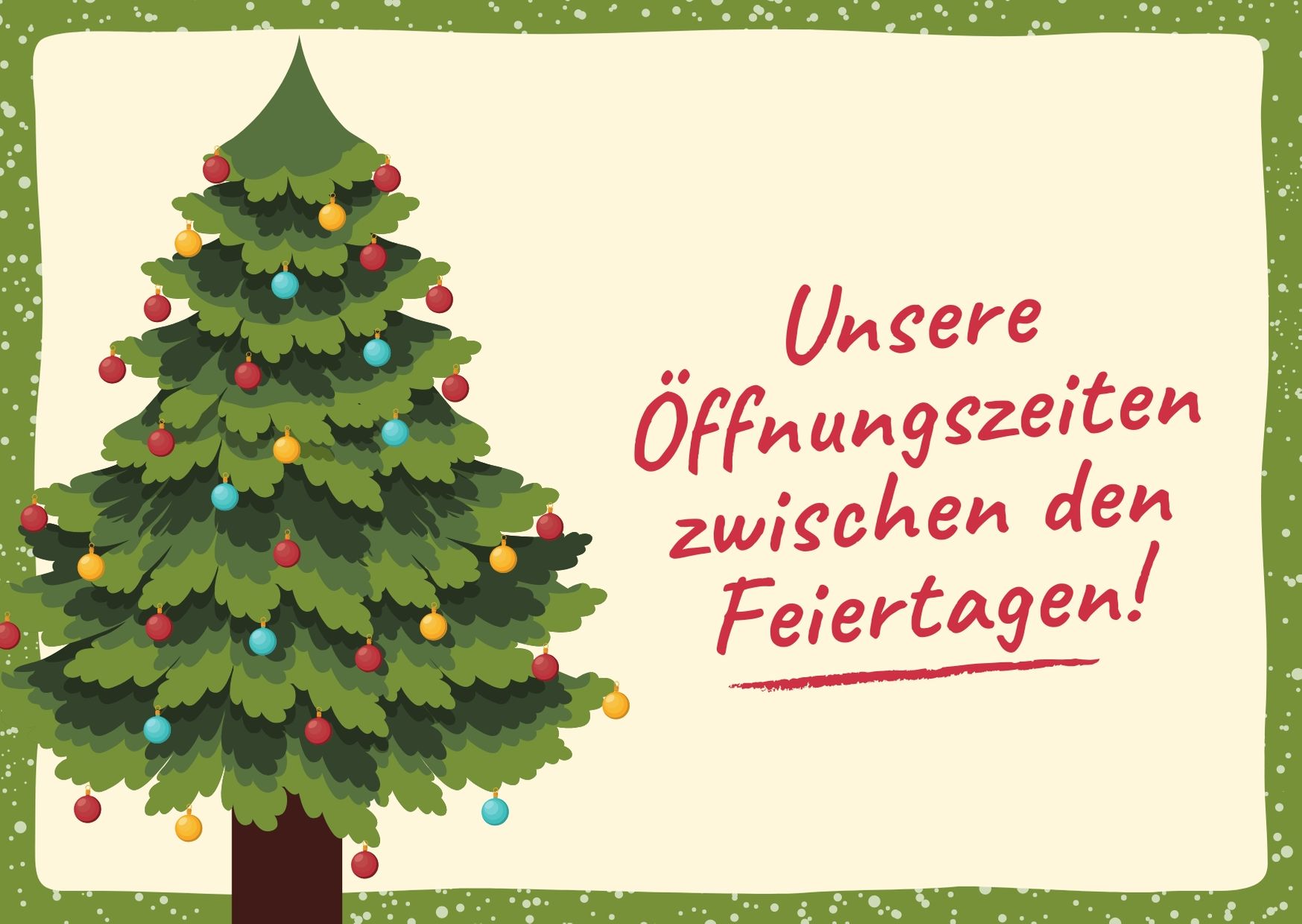 öffnungszeiten Zu Weihnachten 2022 Frohe Weihnachten